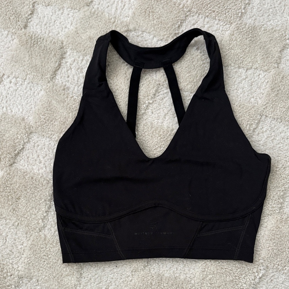 Women's Black Sports Bra Gymshark
